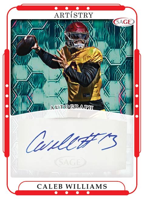 2023 Sage Artistry Football Cards