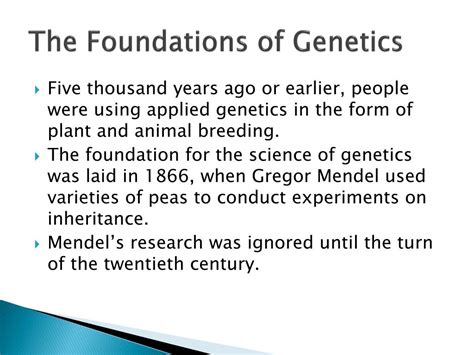 Ppt Chapter Mendel And The Gene Idea Powerpoint Presentation