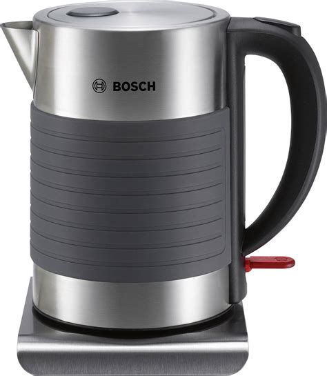 Bosch Haushalt TWK7S05 Waterkoker Aantal/Volume: 1.7 l RVS, Zwart kopen ...