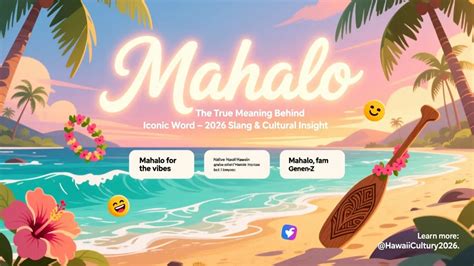 O Que Significa Mahalo - What Does ‘Mahalo’ Really Mean? 2026 Slang and Cultural Guide