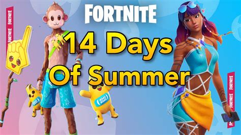 Fortnite Days Of Summer Update Youtube