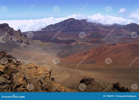 Mount Haleakala Crater stock image. Image of clear, tropic - 798839