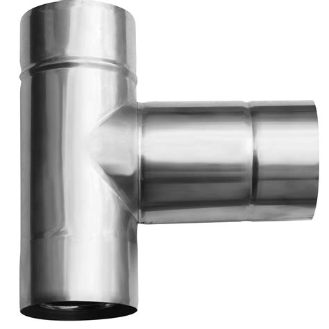 T-pipe 90° - JAWAR - Systemy kominowe, kominy