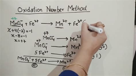 Oxidation Number Method Chapter 8 Class 11 Chemistry Cbse Ncert Youtube