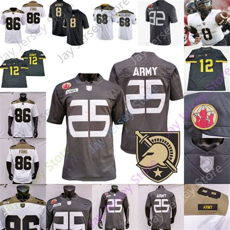 2021 2020 Army Black Knights Football Jersey NCAA College Kelvin ...