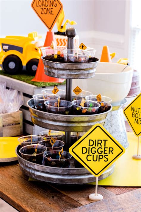 Construction Themed Party And Free Printables In 2021 Construction