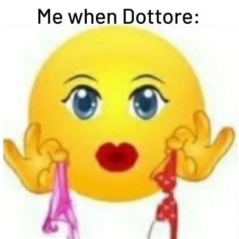 Dottore Is Such A Silly Goofy Goober Funny Emoticons Cute Memes