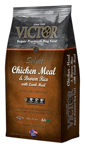 Victor Chicken And Brown Rice Shamel Milling