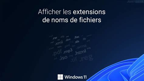 Windows Afficher Les Extensions De Noms De Fichiers