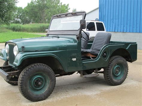 Willys Jeep Cj Civilian Stored Indoors Classic Jeep Willys Cj