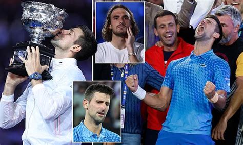 Tennis Novak Djokovic Wins Australian Open Title Equals Nadals Grand