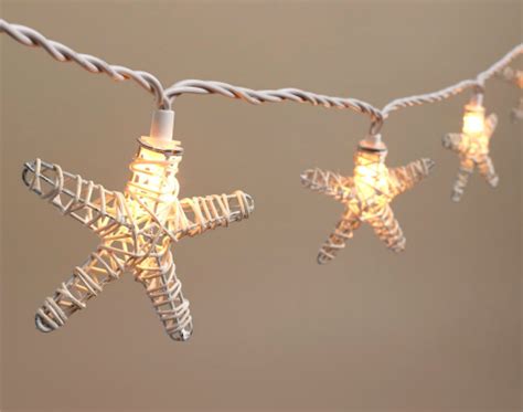 Beach And Nautical String Lights To Set A Coastal Mood