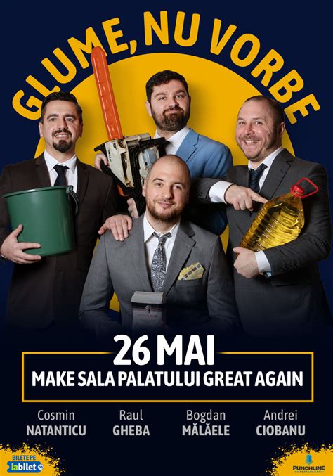 Bilete Glume Nu Vorbe Stand Up Comedy Cu Cosmin Natanticu Andrei