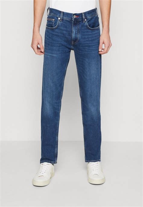 Tommy Hilfiger Straight Denton Straight Leg Jeans Amar Blue Blauw