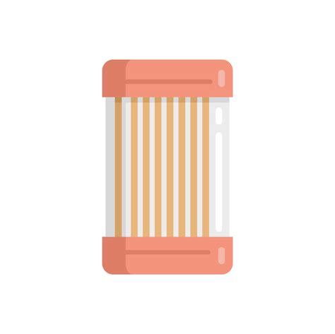 Premium Vector Plastic Toothpick Box Icon Flat Vector Tooth Pick Wood