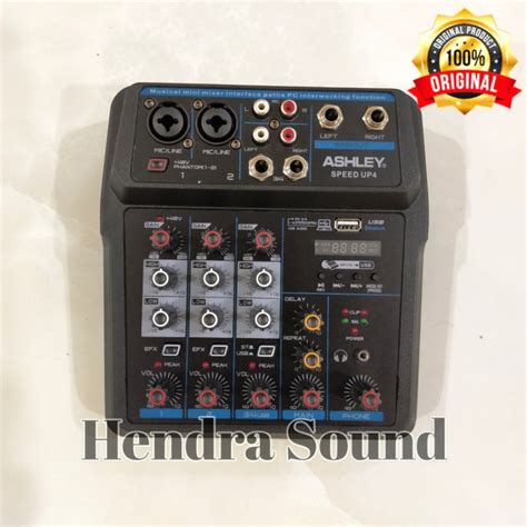 MIXER ASHLEY SPEED UP4 4 CHANNEL Lazada Indonesia