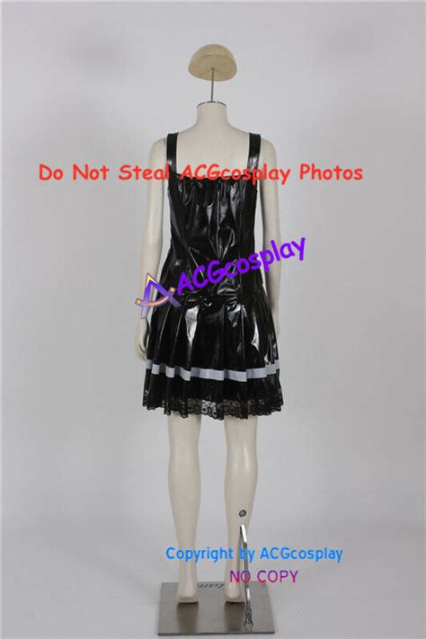 Death Note Amane Misa Cosplay Costume Dress Shining Fabric Made