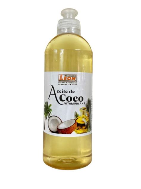 Aceite de Coco Laboratorios Léon S A