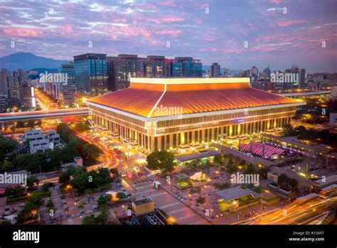 aerial view of taipei main station Stock Photo - Alamy