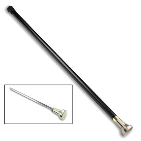 Executive Sword Cane - Hidden Blade Walking Stick - Concealed Blade ...