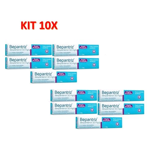 Kit Bepantriz Dexpantenol Pomada Para Assaduras G Cimed Shopee