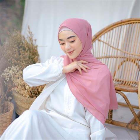 Jual Pashmina Ceruty Baby Doll Premium X Cm Shopee Indonesia