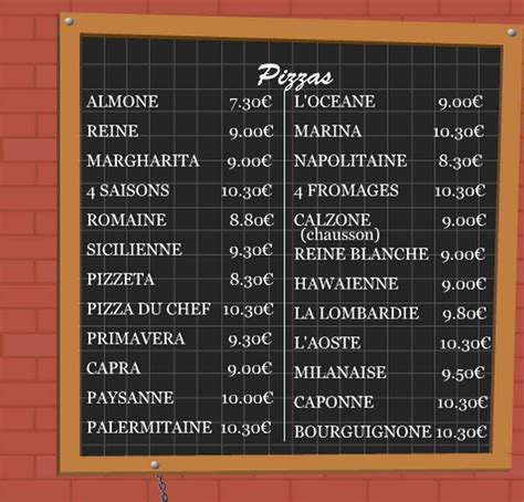 La Pizzeria Chez Branko Metz Restaurant Adresse Avis