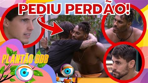 🚨plantÃo Bbb 23 Gabriel Pede PerdÃo Para Fred NicÁsio Ele Aceita E A