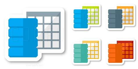 Database Table Icon Png