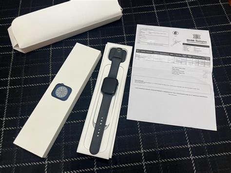 Apple watch series 8 45 mm gece yarısı alüminyum kasa akıllı saat