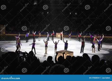 Figure Skaters from Champions on Ice Editorial Stock Image - Image of ...