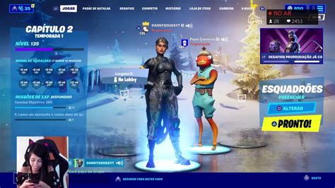 Live Fortnite Sala Personalizada End Game Safe Jogando Os