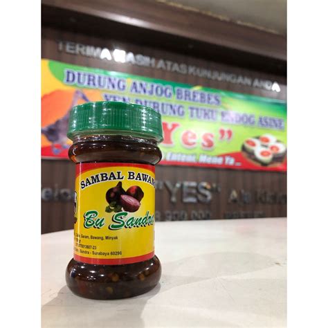 Jual SAMBAL BAWANG SANDRA Shopee Indonesia