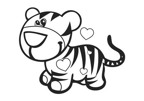 60+ Tiger Shape Templates, Crafts & Colouring Pages | Free & Premium ...