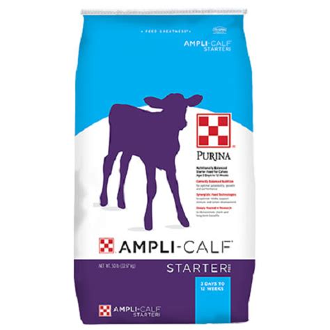 Pienso De Lactancia Para Terneros Ampli Calf Starter Purina