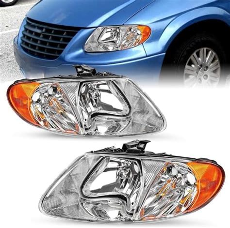 Amazon SOCKIR Headlight Assembly Fit For 2001 2007 Dodge Grand