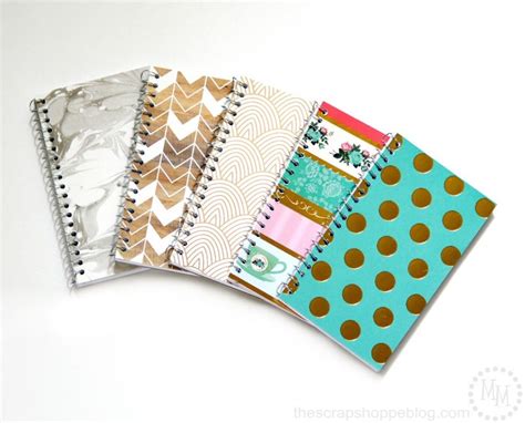 DIY Trendy Spiral Note Pads - The Scrap Shoppe