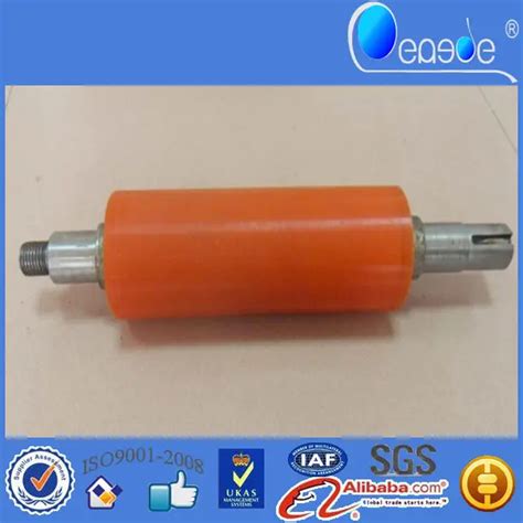 Mm Long Pu Rubber Snubber Roller With Shaft Mm Buy Rubber