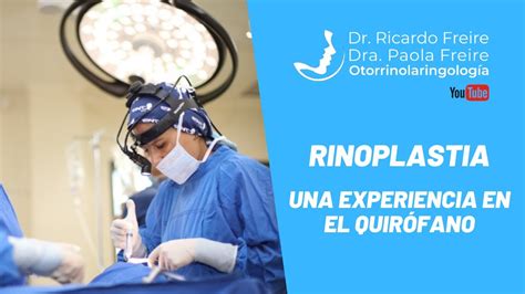 Rinoseptoplastia Cirugía Funcional y Estética de la Nariz YouTube