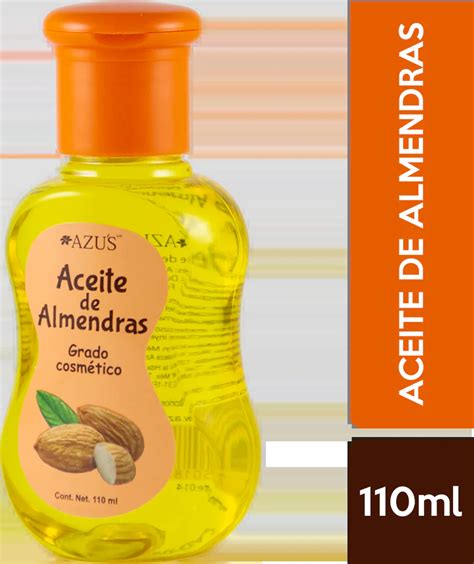 Aceite Natural Humectante De Almendras Corporal Azu S Belleza Y