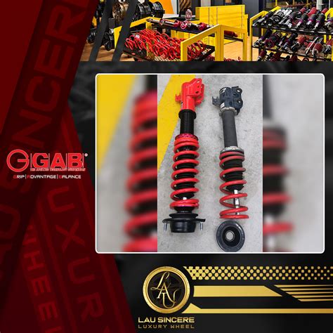 GAB HE Series High Low Body Shift Adjustable Coilovers LAU SINCERE