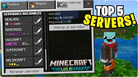 TOP 5 Servidores Para Minecraft Bedrock 1 19 Actualizados Como