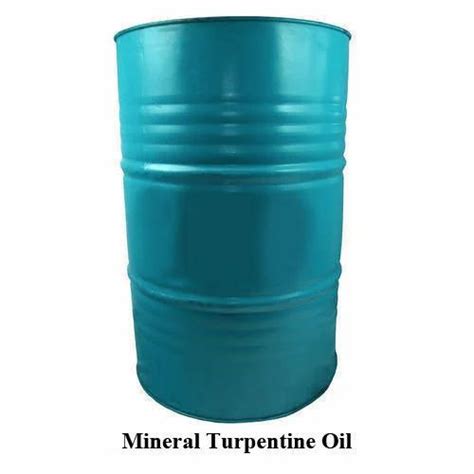 Mineral Turpentine Oil Packaging Type Steel Barrel Packaging Size