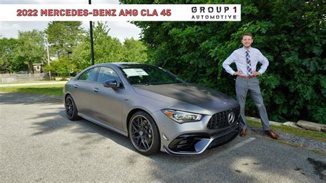 2022 Mercedes Benz AMG CLA 45 Coupe Video Tour With Spencer YouTube