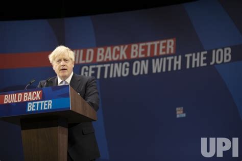 Photo Boris Johnsons Speech At Conservative Party Conference