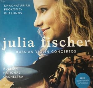 Khatchaturian Prokofiev Glazunov Russian Violin Concertos Julia