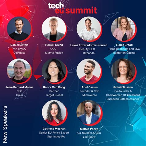 The Techeu Summit Line Up Keeps Growing Stronger Here Are The 10