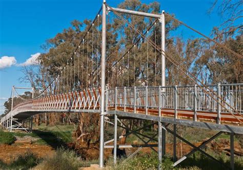 How To Build A Suspension Footbridge Woodworking Projects And Plans