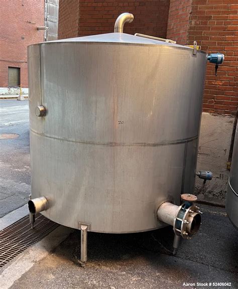 Used Tank Approximate Gallon Stainless St