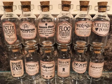 Harry Potter Potion Bottles